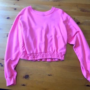 Abercrombie cropped sweatshirt!